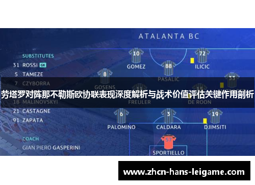 劳塔罗对阵那不勒斯欧协联表现深度解析与战术价值评估关键作用剖析